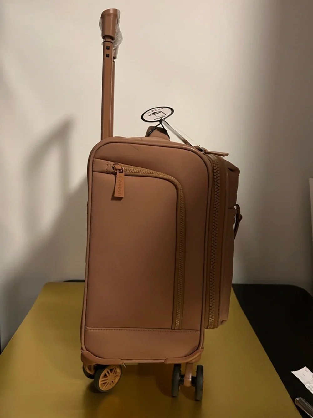 Joan & David Tan Carry-On 16” Rolling Workbook UNDERSEATER